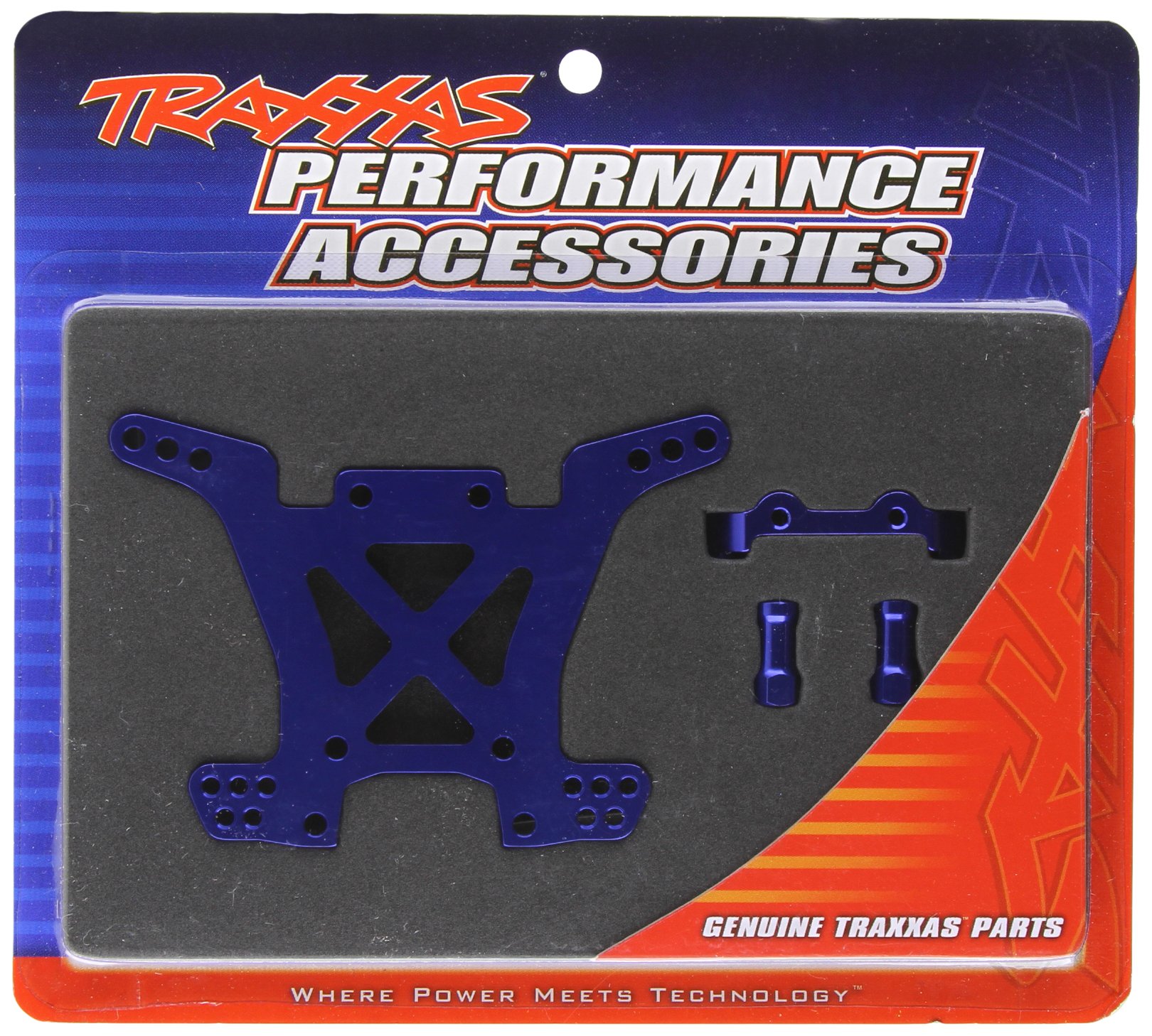 Amazon.com: Traxxas 6838X Rear Aluminum Shock Tower : Toys & Games